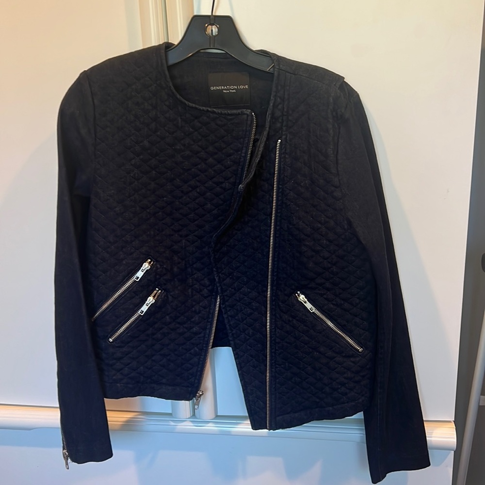 Generation Love Denim Moto Jacket